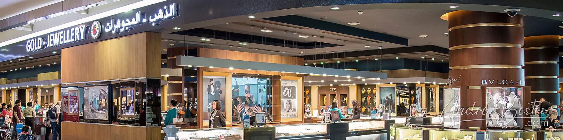 Dubai Airport and Shops