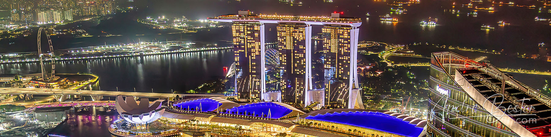 Sky Garden at Night