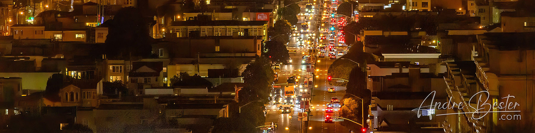 Lombard Street Night